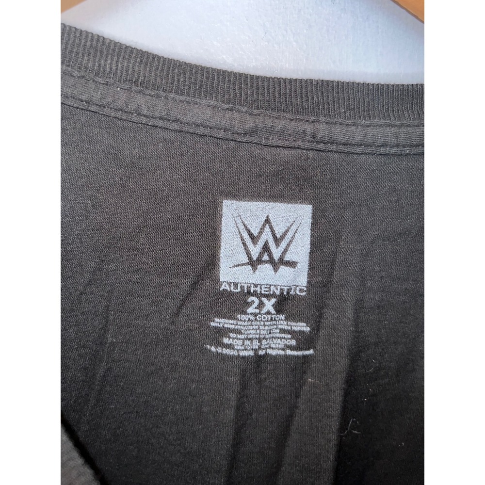 WWE Authentic nWo New World Order Graphic Tee Black Mens 2X WCW Wrestling Shirt - Picture 4 of 4